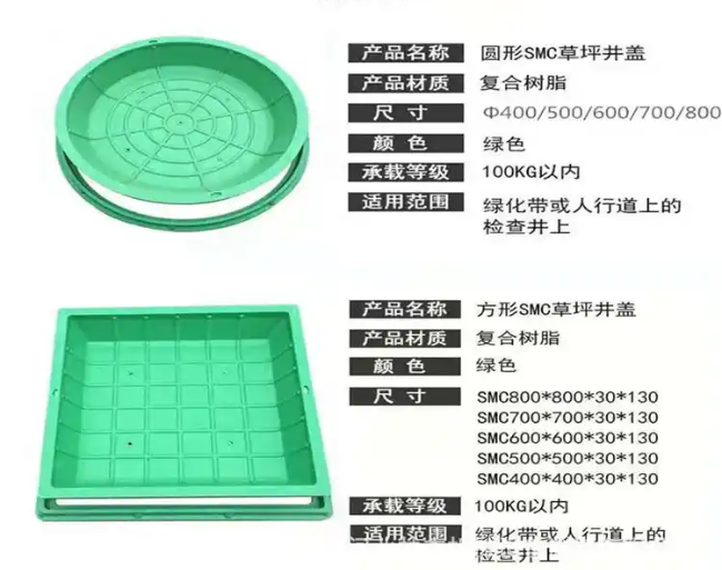 芗城树脂复合种植井盖展示